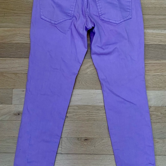 New with Tags Express High Waisted Lilac Legging Stretch - Size 0 Petite - Picture 6 of 7